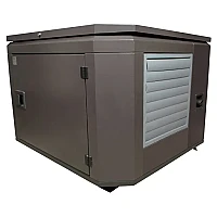 Бензиновый генератор FUBAG BS 5500 A ES в тихом зимнем кожухе 1200 RAL 8019