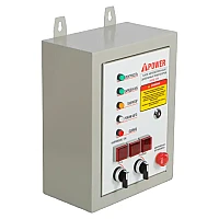 Генератор A-iPower A3500EAX в тихом зимнем кожухе 1200 RAL 7024 + блок автозапуска A-iPower 400 В, 25 А