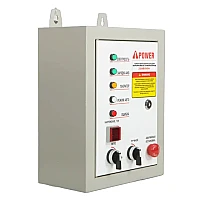 Генератор A-iPower A3500EAX в супертихом зимнем кожухе 1400SS RAL 7024 + блок автозапуска A-iPower 230 В, 50 А